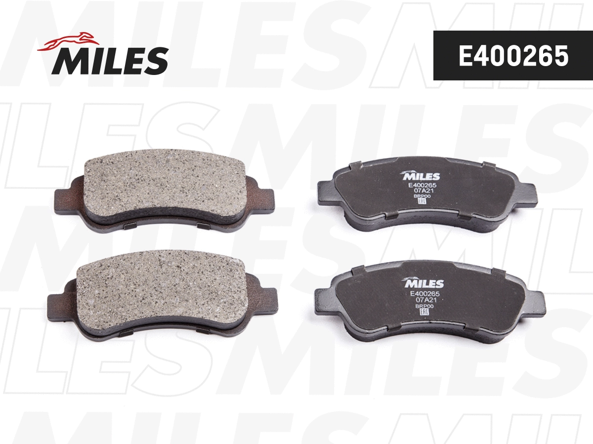 Brake Pad Set, disc brake (E400265)