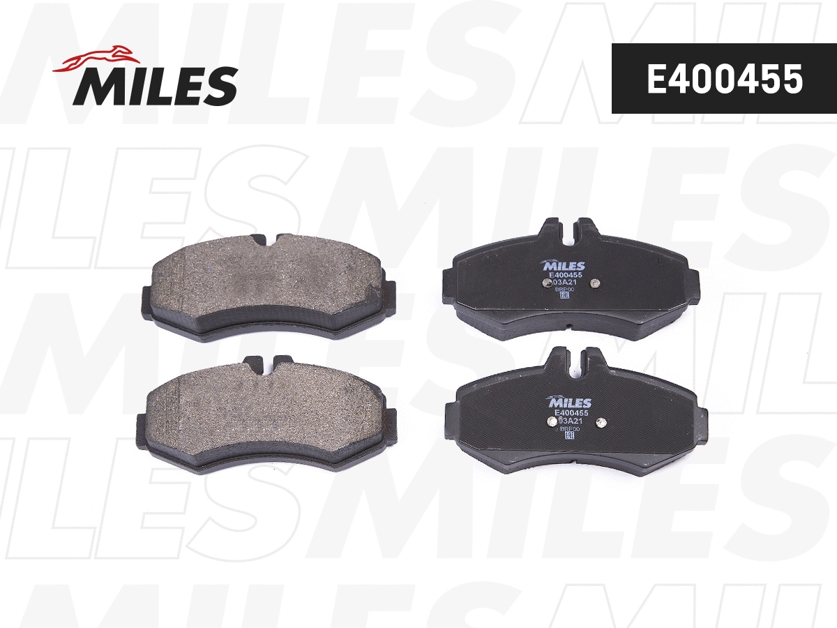 Brake Pad Set, disc brake (E400455)
