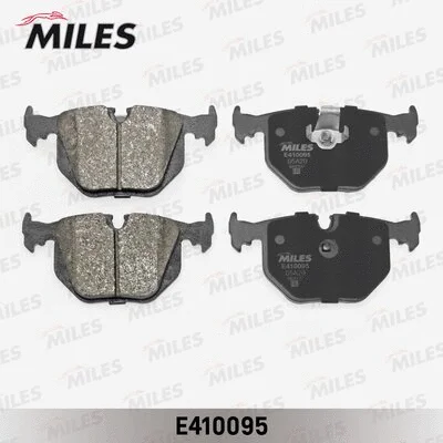 Brake Pad Set, disc brake (E410095)