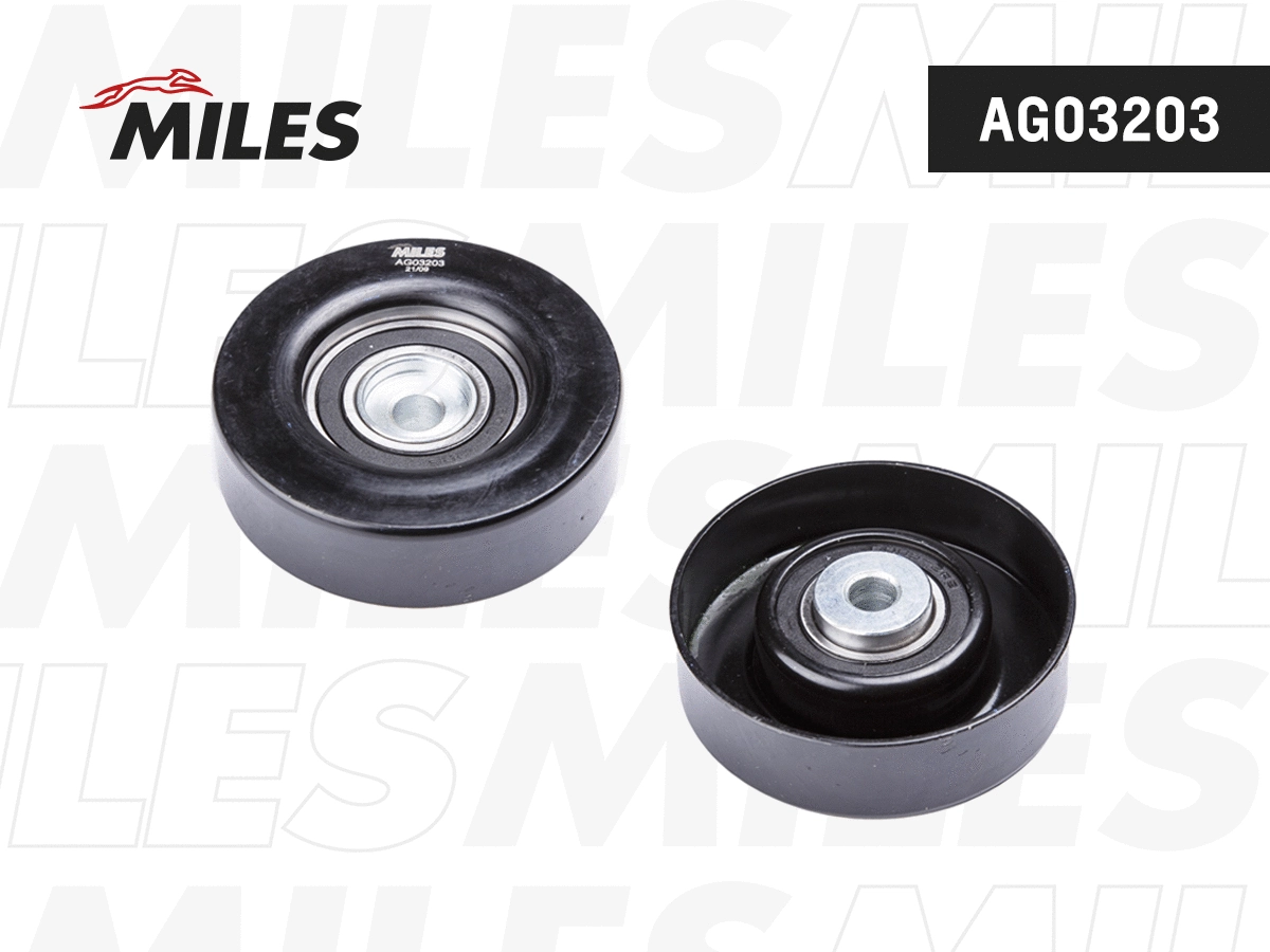 Deflection/Guide Pulley, V-ribbed belt (AG03203)