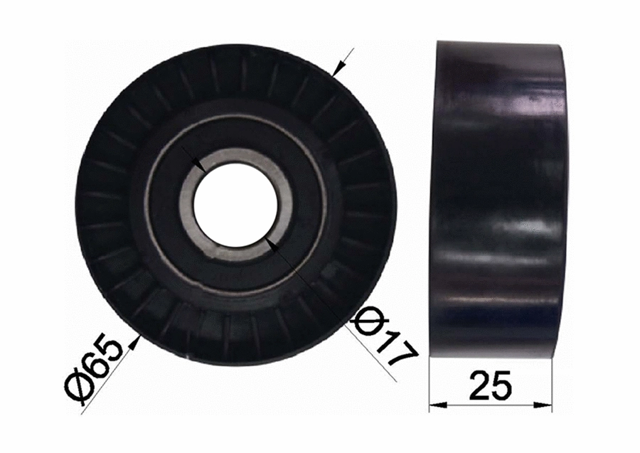 Tensioner Lever, V-ribbed belt