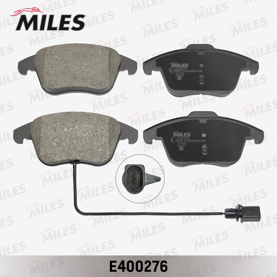 Brake Pad Set, disc brake (E400276)