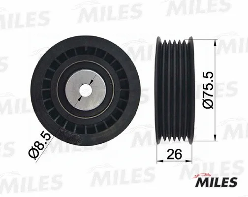 Tensioner Pulley, V-ribbed belt (AG03136)