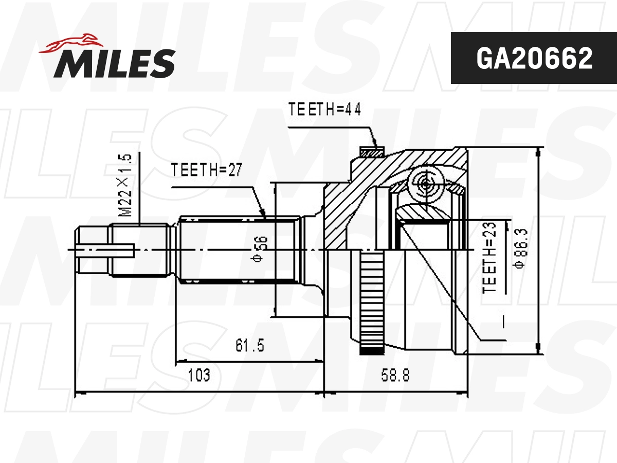 Joint Kit, drive shaft