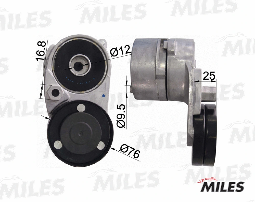 Tensioner Lever, V-ribbed belt