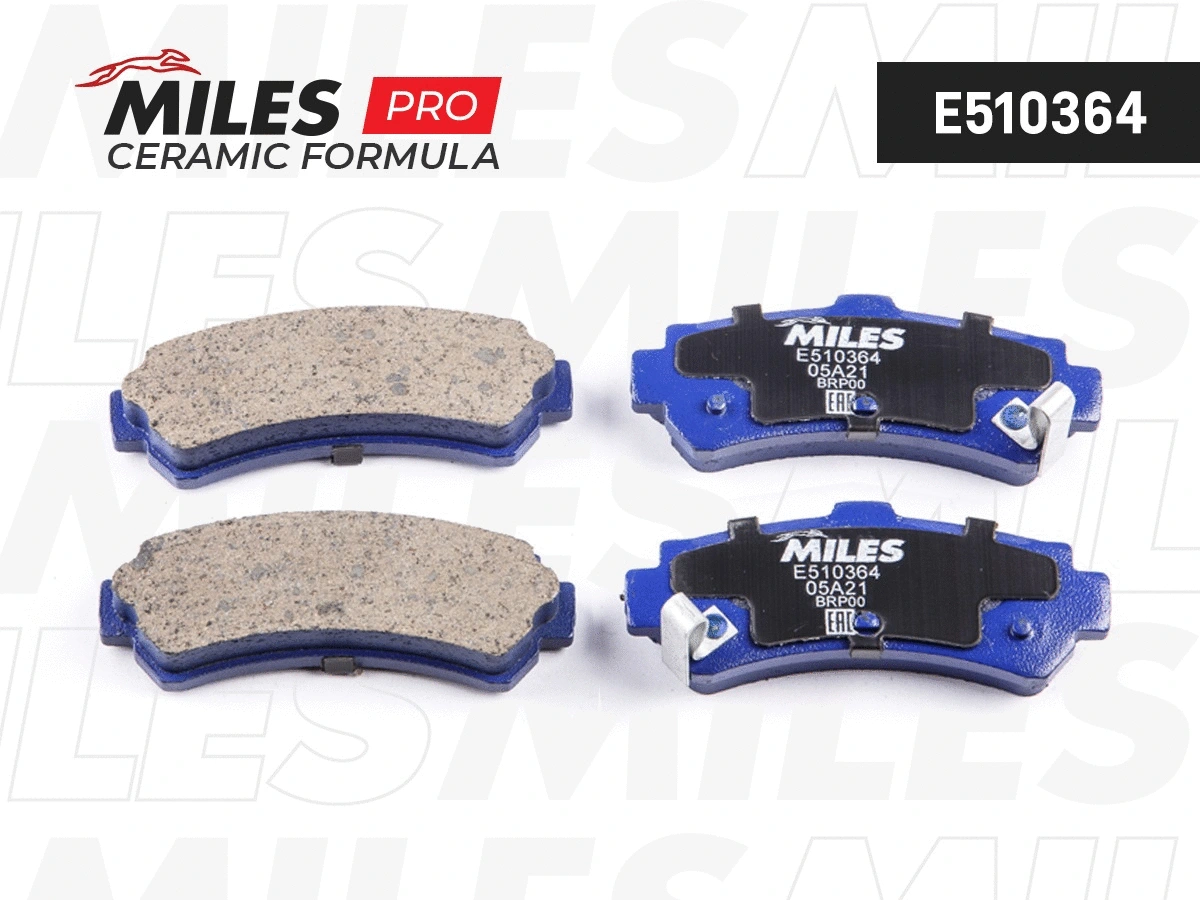 Brake Pad Set, disc brake (E510364)