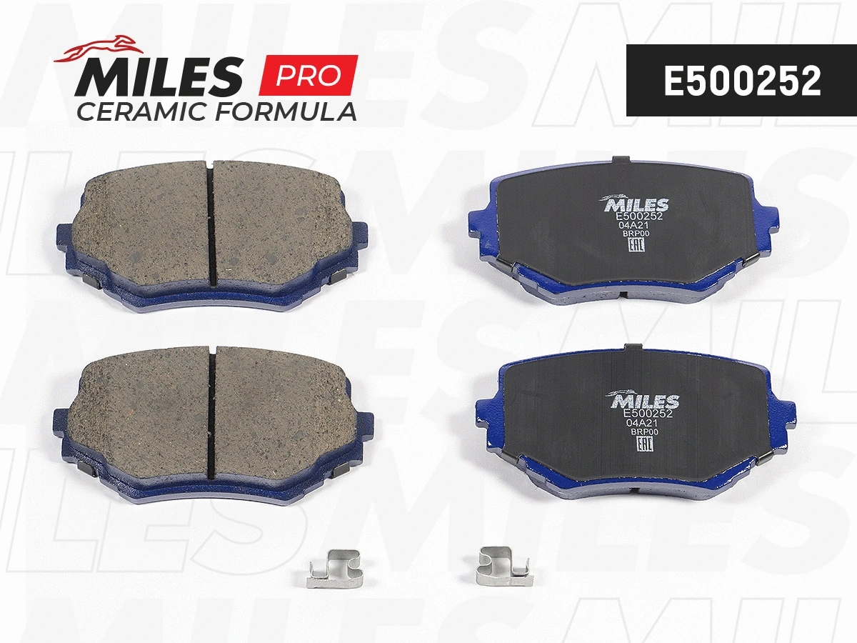 Brake Pad Set, disc brake (E500252)