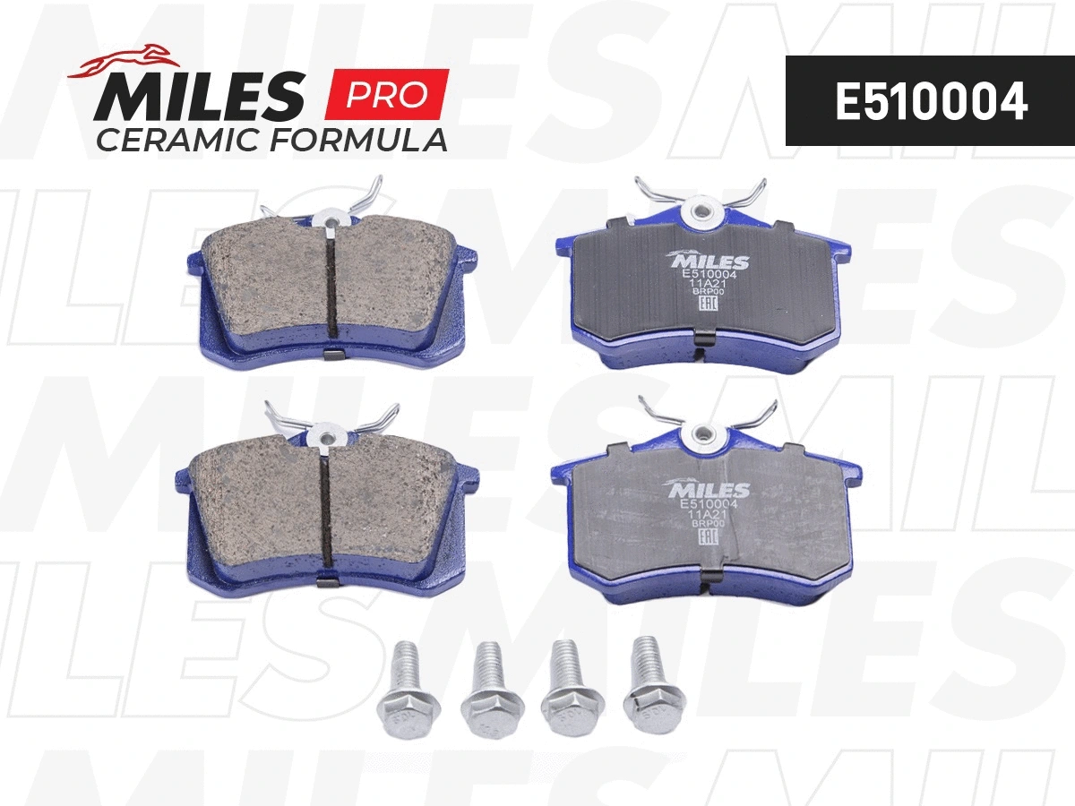 Brake Pad Set, disc brake (E510004)