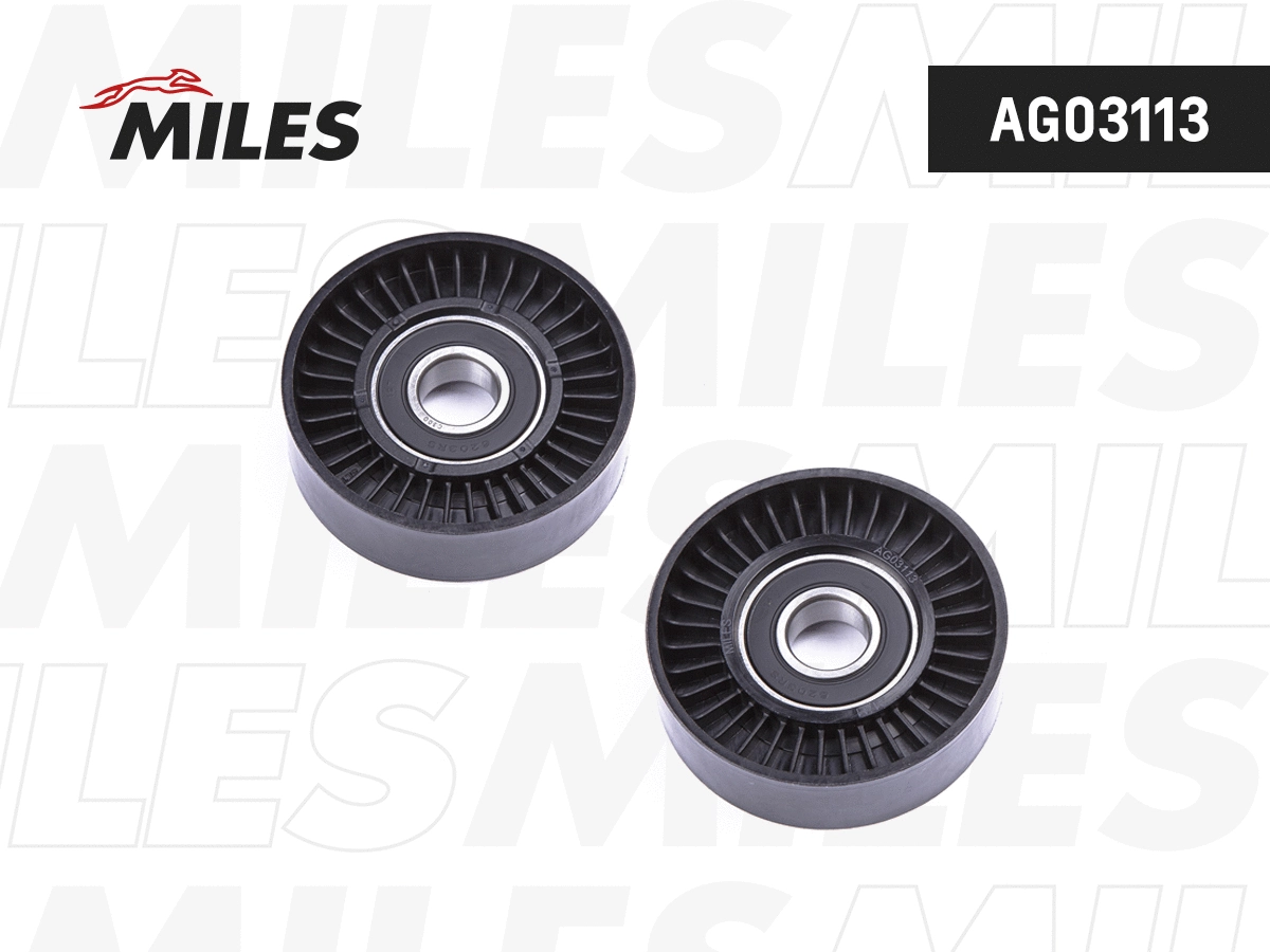 Tensioner Pulley, V-ribbed belt (AG03113)