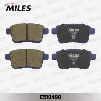Brake Pad Set, disc brake (E510490)