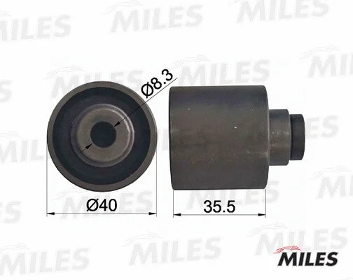 Deflection/Guide Pulley, timing belt (AG02047)