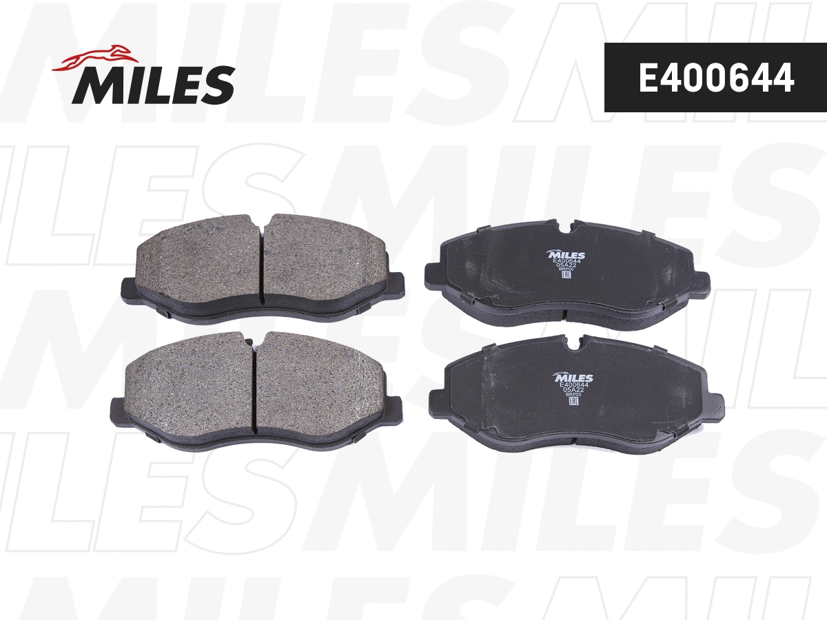 Brake Pad Set, disc brake (E400644)
