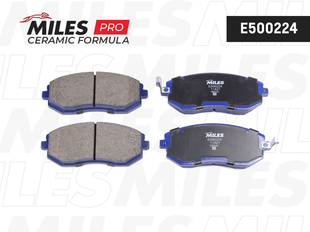 Brake Pad Set, disc brake (E500224)