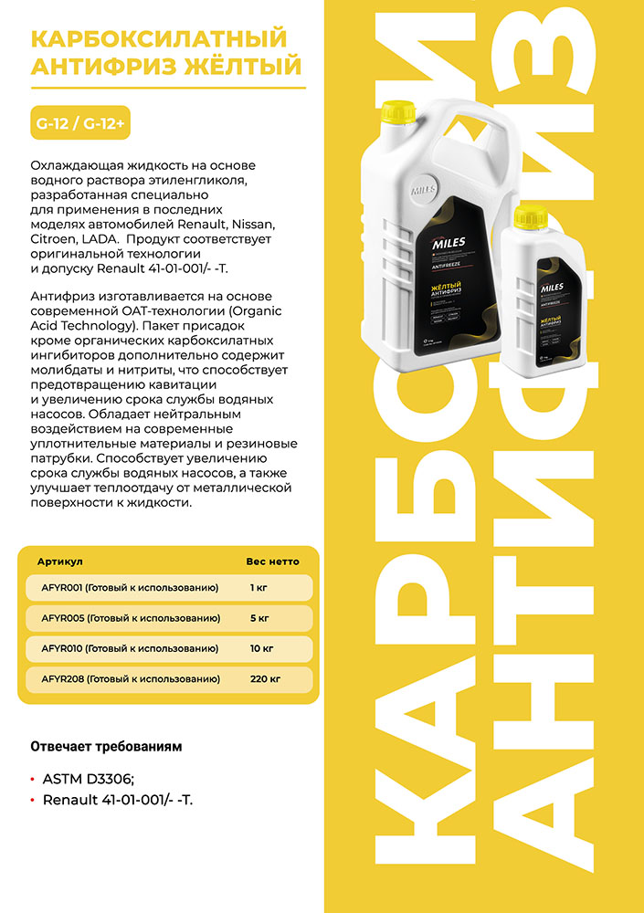 Antifreeze