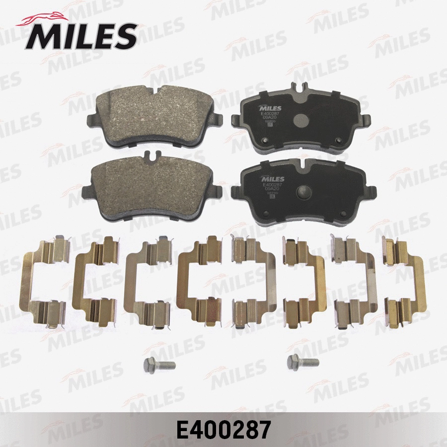 Brake Pad Set, disc brake (E400287)