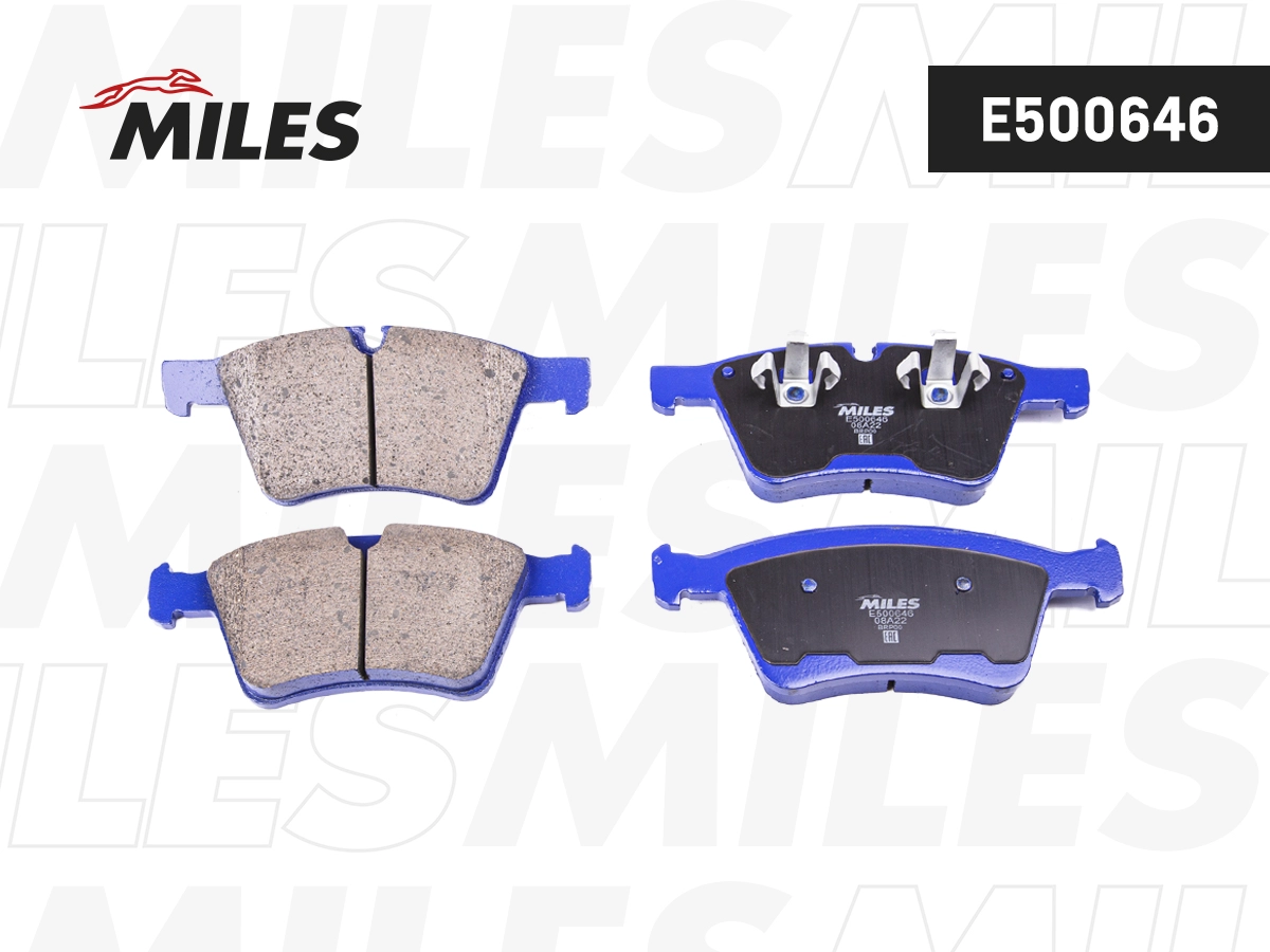 Brake Pad Set, disc brake (E500646)