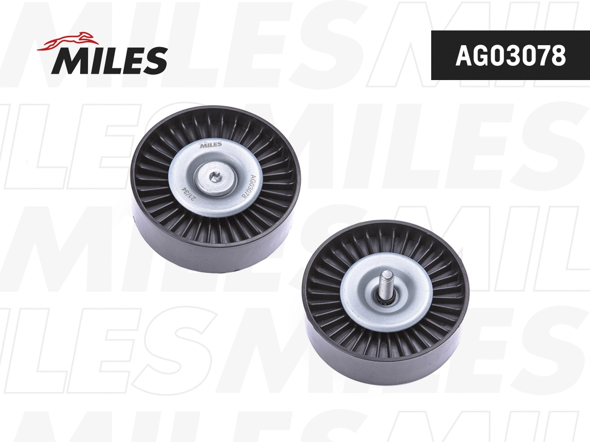 Deflection/Guide Pulley, V-ribbed belt (AG03078)