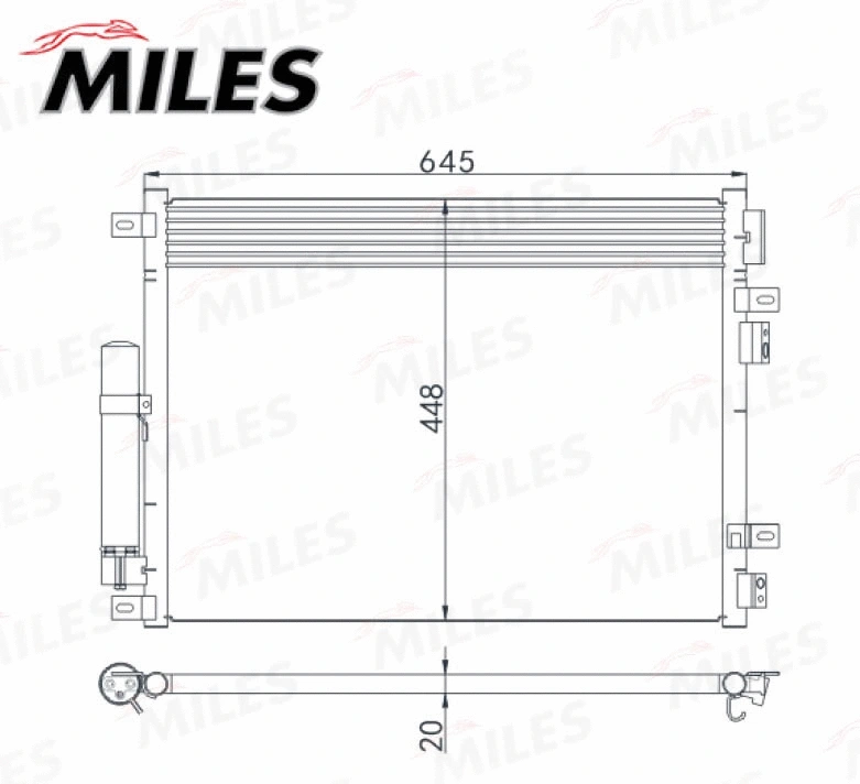 Condenser, air conditioning