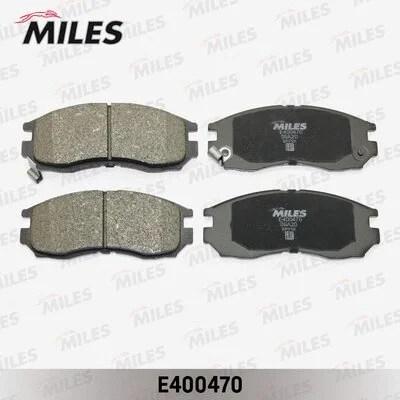 Brake Pad Set, disc brake (E400470)