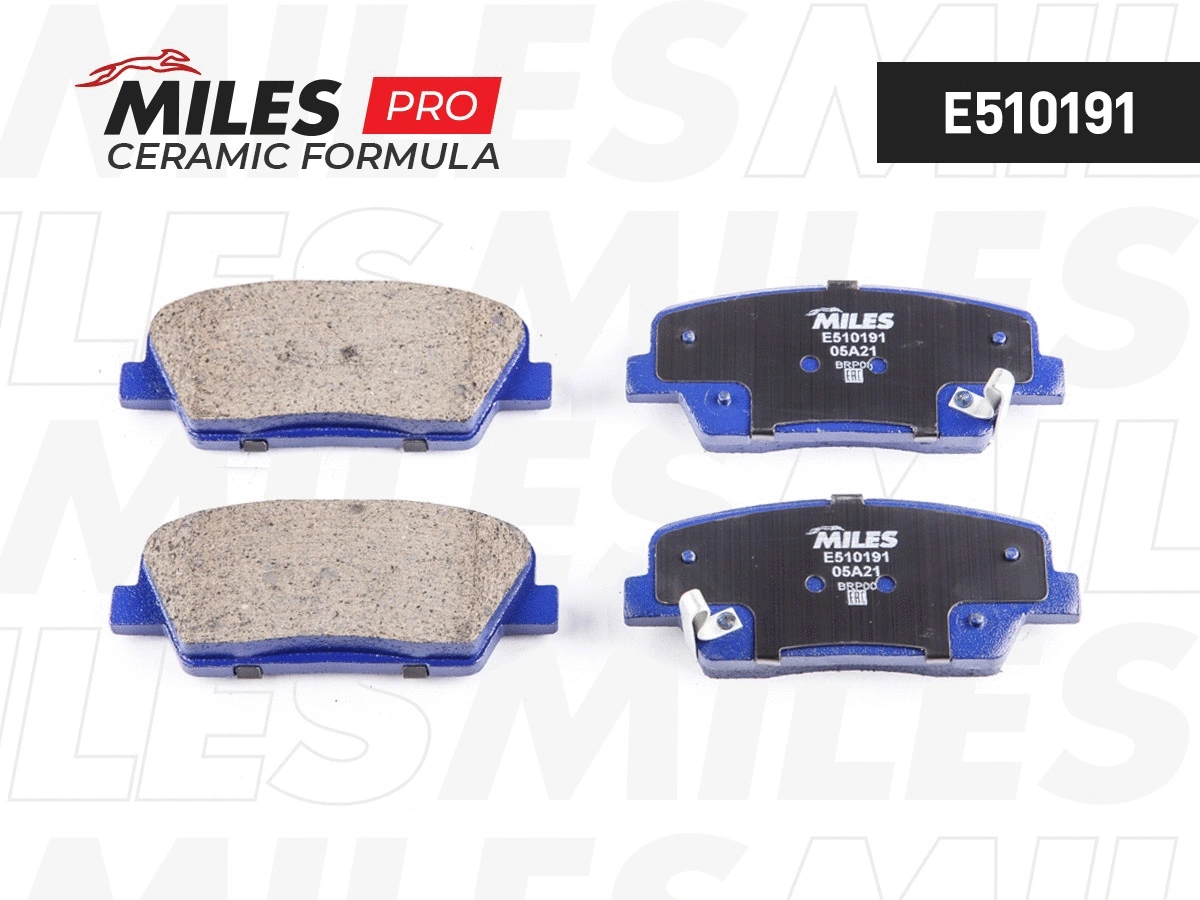 Brake Pad Set, disc brake (E510191)