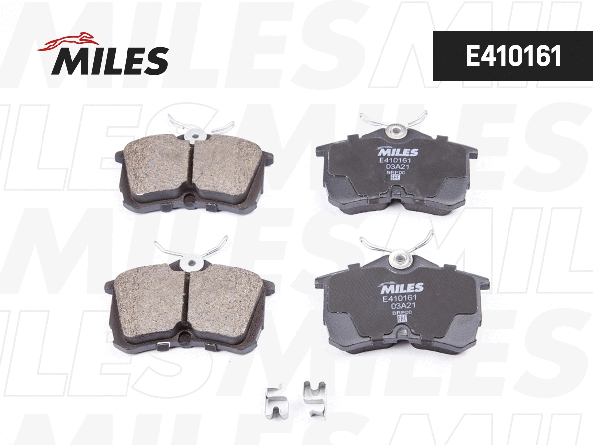 Brake Pad Set, disc brake (E410161)