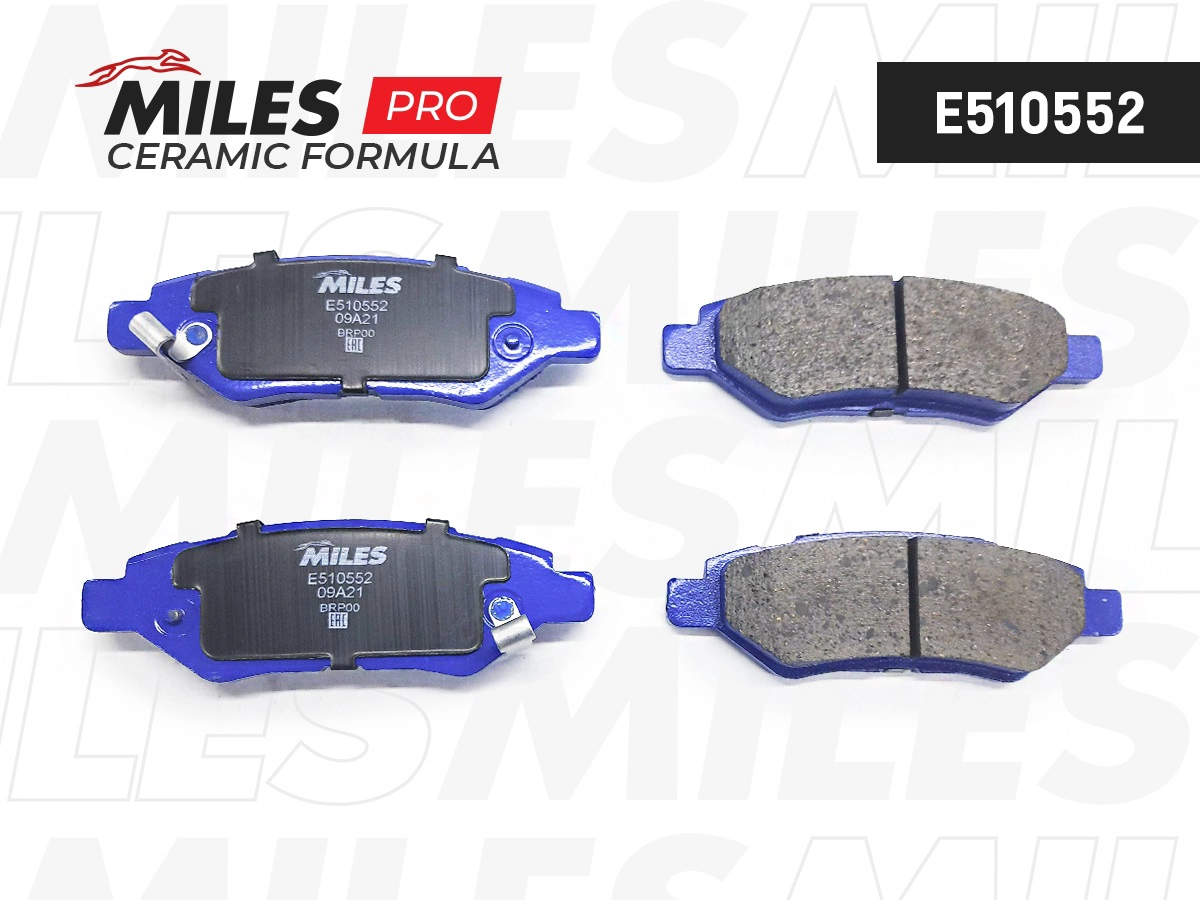 Brake Pad Set, disc brake (E510552)