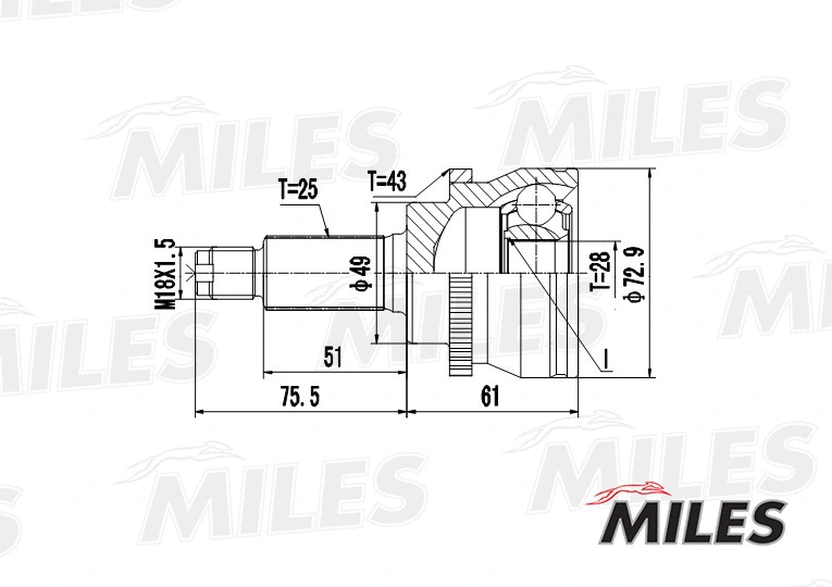 Joint Kit, drive shaft