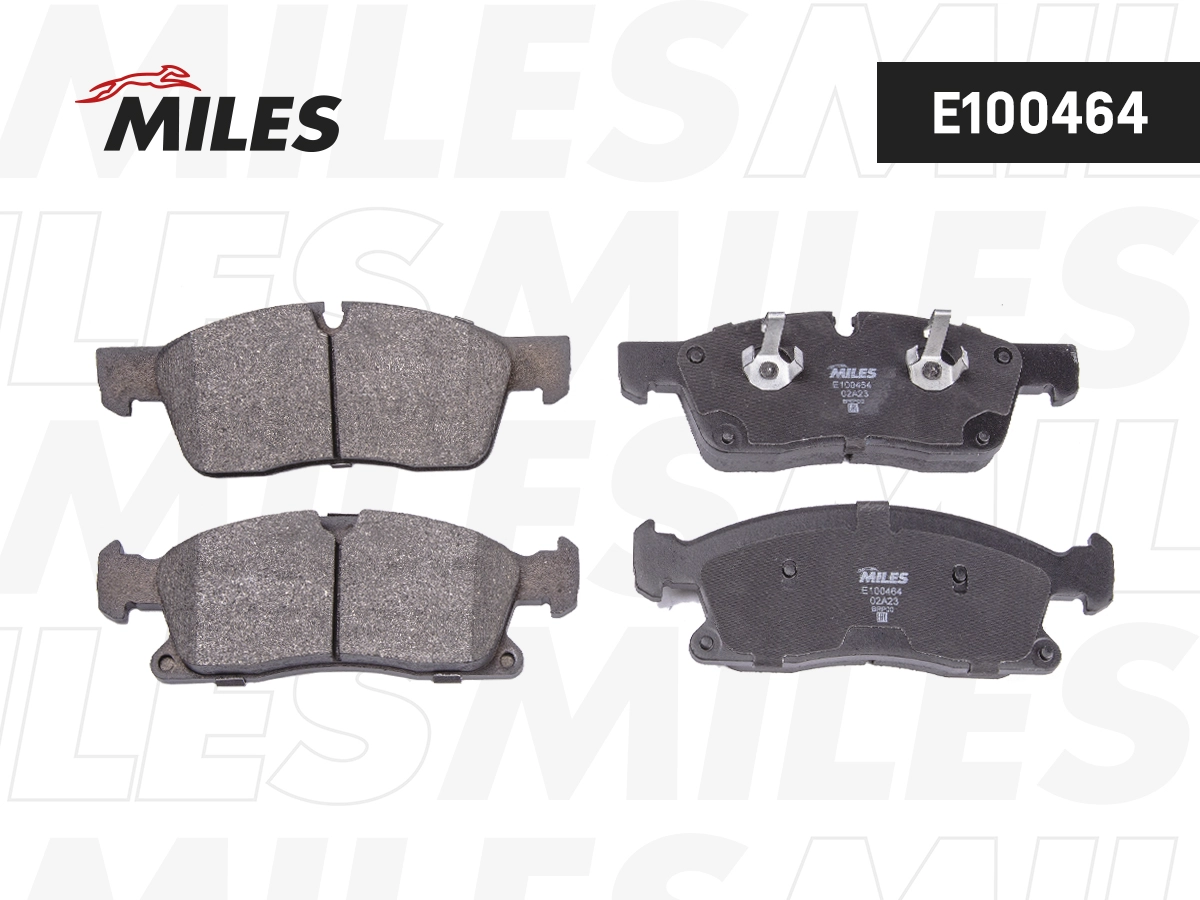 Brake Pad Set, disc brake (E100464)