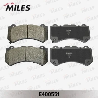 Brake Pad Set, disc brake (E400551)