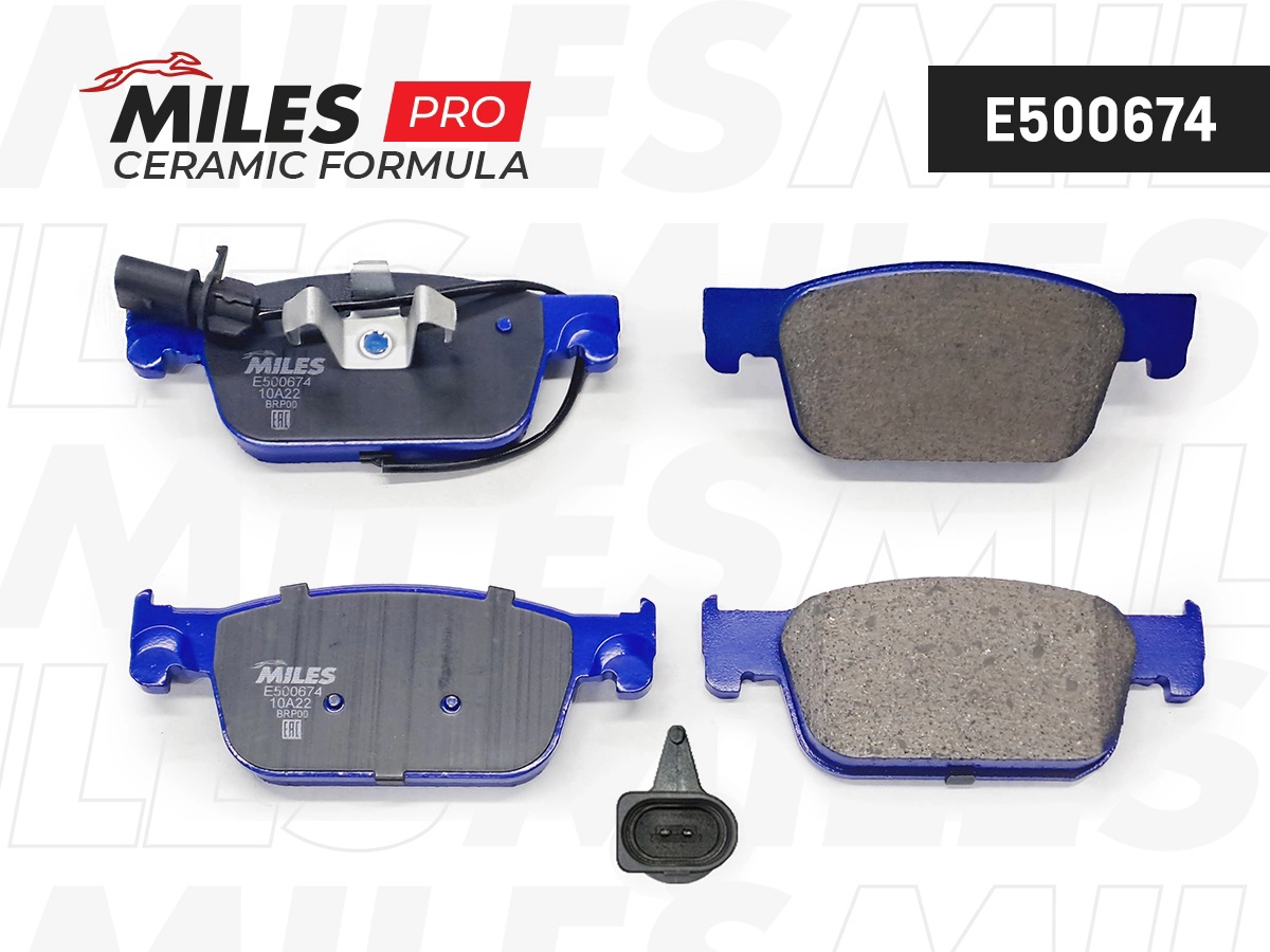Brake Pad Set, disc brake (E500674)