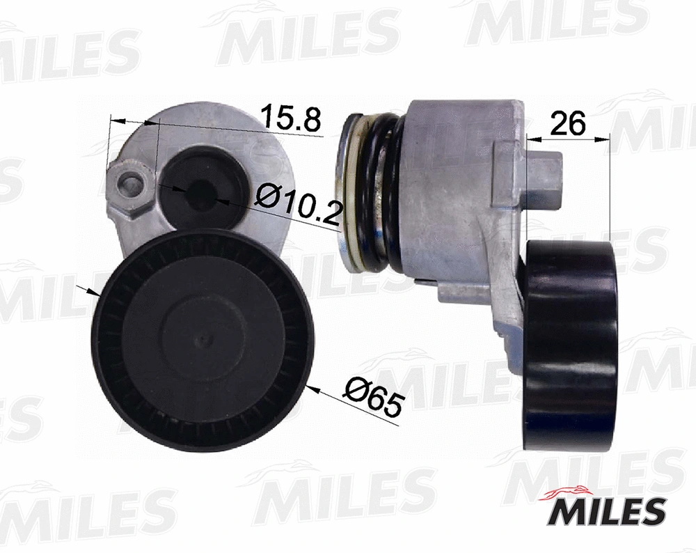 Tensioner Lever, V-ribbed belt