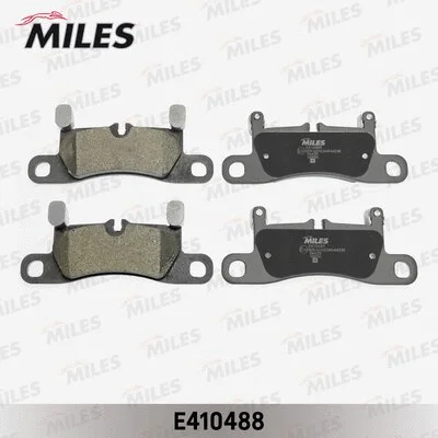 Brake Pad Set, disc brake (E410488)