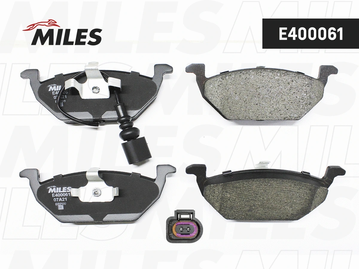 Brake Pad Set, disc brake (E400061)