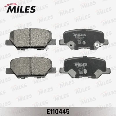 Brake Pad Set, disc brake (E110445)