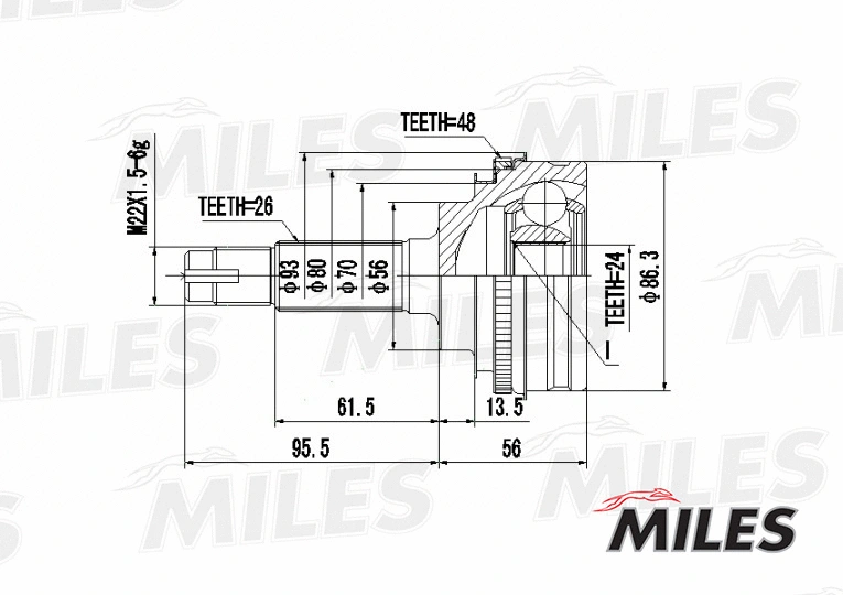 Joint Kit, drive shaft
