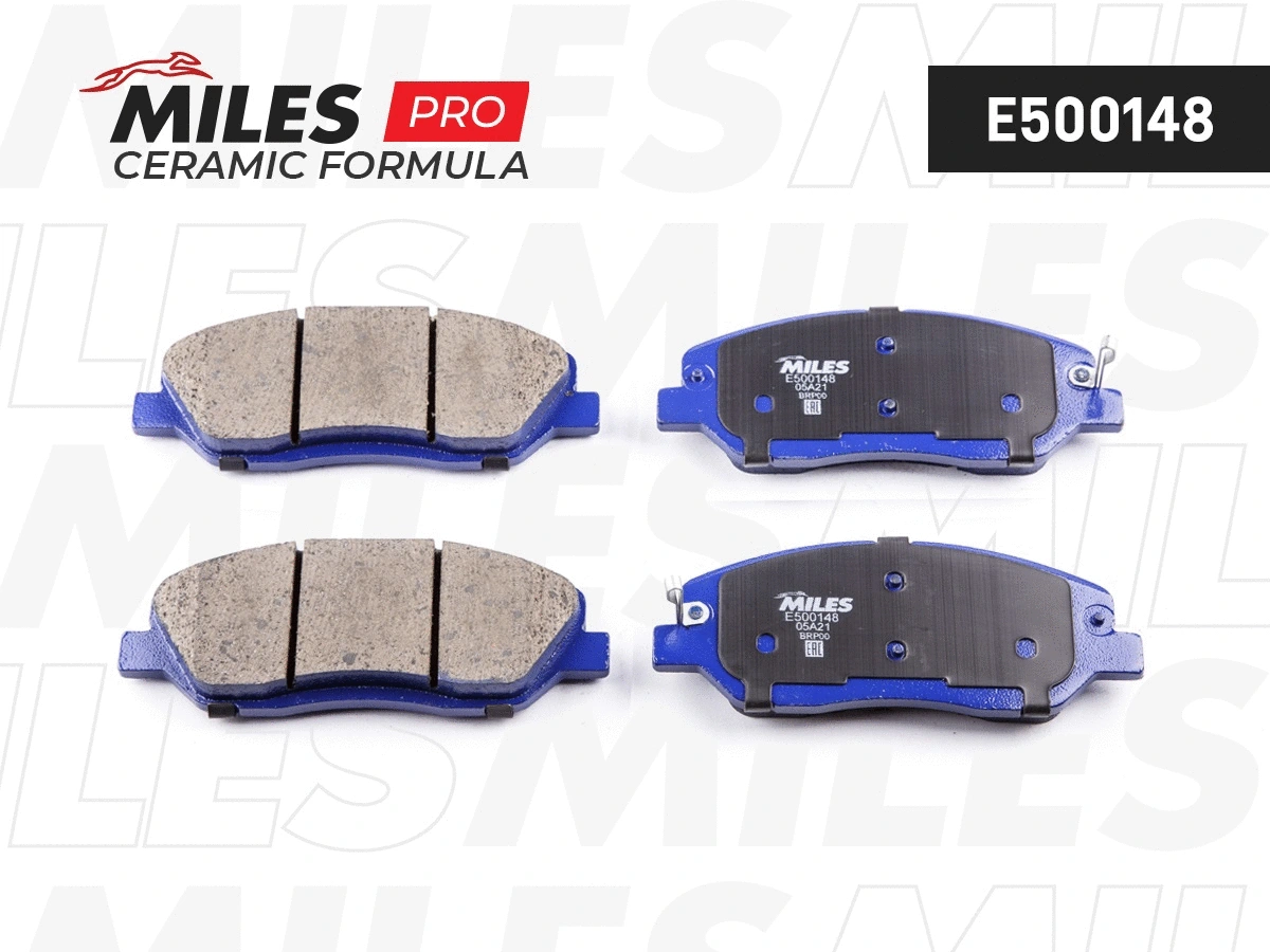 Brake Pad Set, disc brake (E500148)
