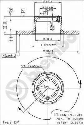 Brake Disc (08.1980.20)