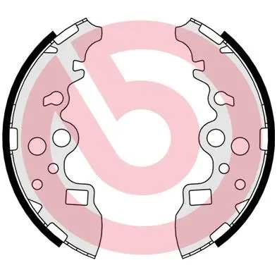 Brake Shoe Set (S 49 524)