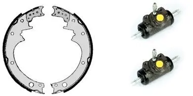 Brake Shoe Set (H 56 015)