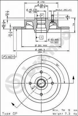 Brake Disc (08.5051.10)