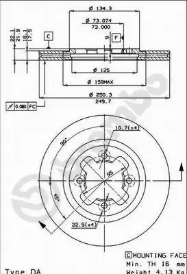 Brake Disc (09.4789.10)