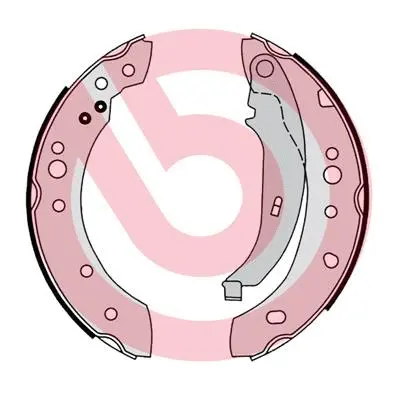 Brake Shoe Set (S 68 547)