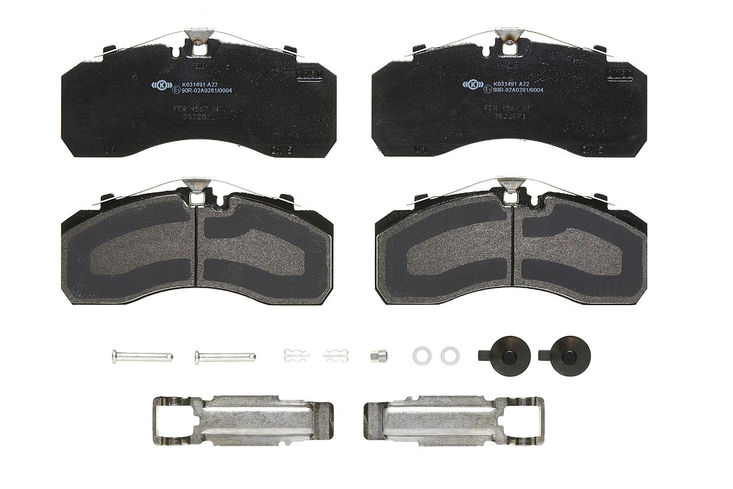 Brake Pad Set, disc brake (P B4 901S)