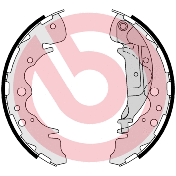 Brake Shoe Set (S 30 535)