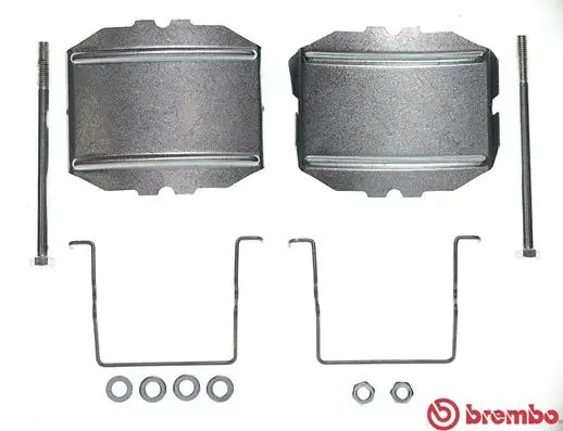 Accessory Kit, disc brake pad (A 02 232)
