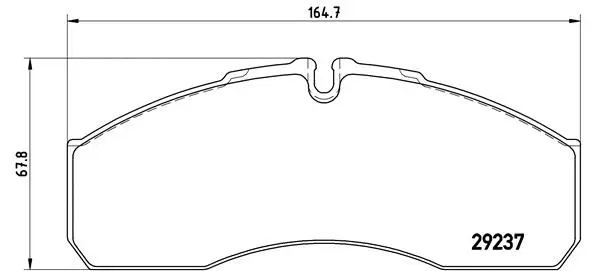 Brake Pad Set, disc brake (P 50 083)