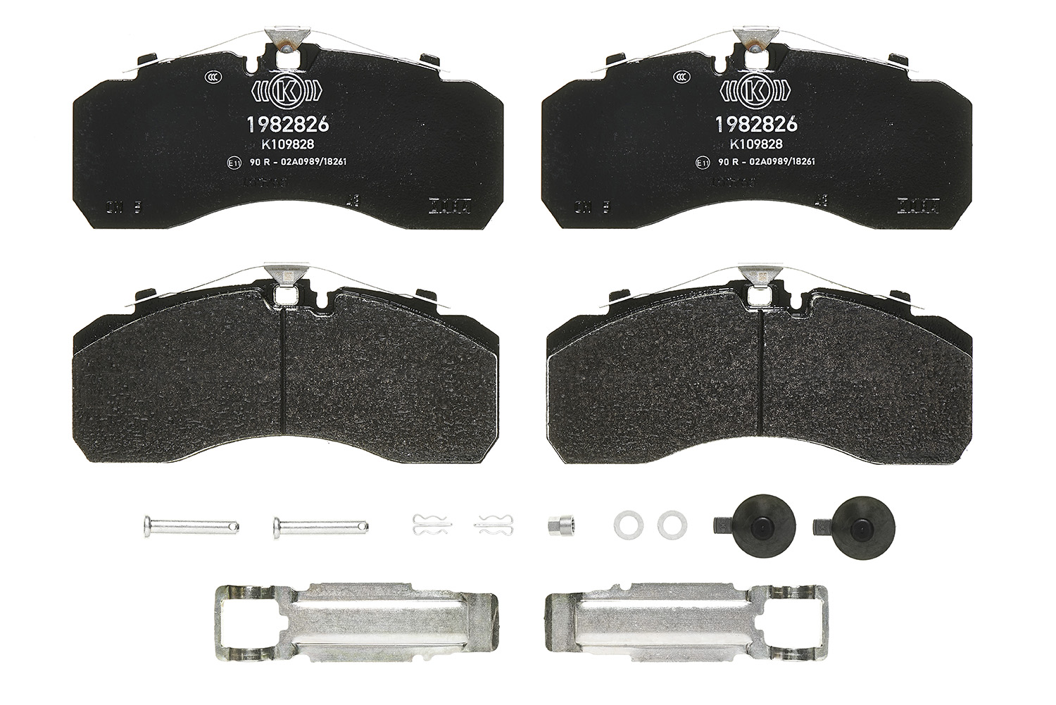 Brake Pad Set, disc brake (P B4 601S)