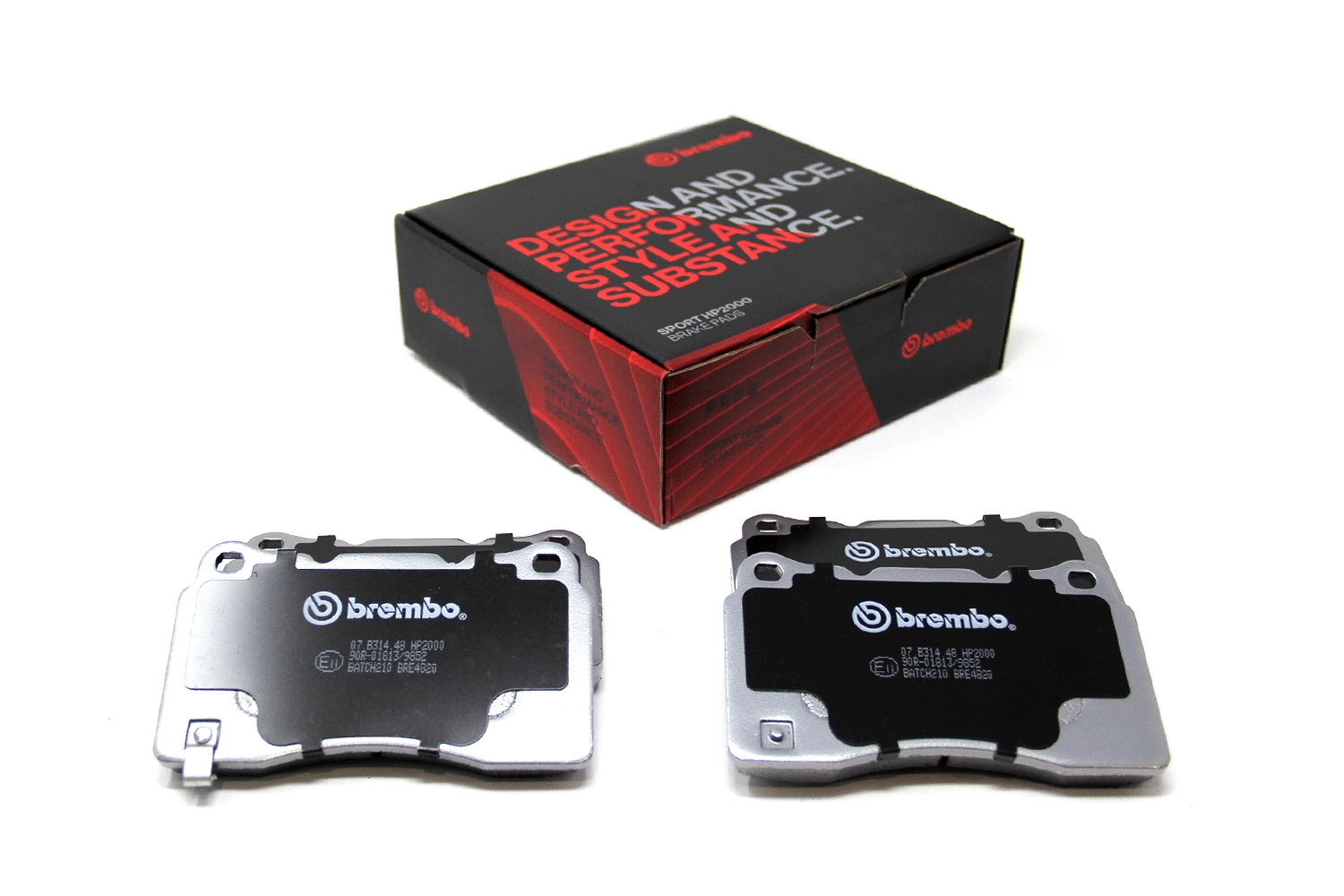 High Performance Brake Pad Set (07.B314.48)