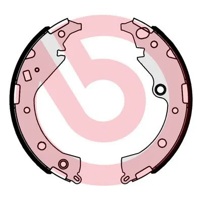 Brake Shoe Set (S 83 567)