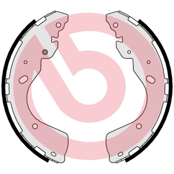 Brake Shoe Set (S 56 547)